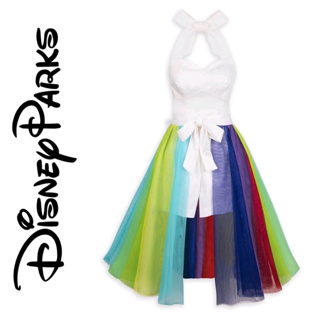 Disney Parks‎ The Dress Shop • Rainbow Unicorn Two Piece Romper And Skirt